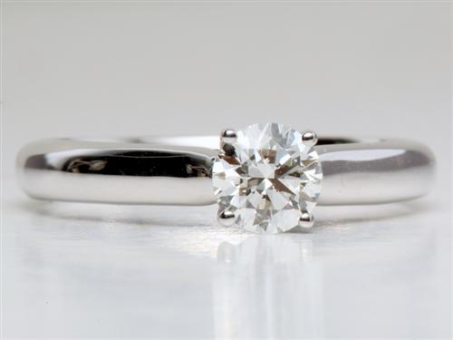 White Gold 0.52 Round cut Solitaire Ring Designs