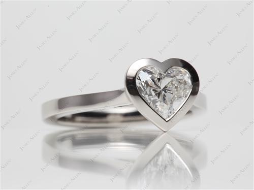 Platinum Solitaire Ring Settings