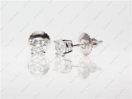 Platinum 1.03 Oval cut Engagement Ring