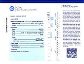 GIA Diamond Certificate