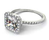 18kt Gold Engagement Rings
