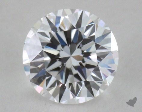 <b>0.90</b> Carat D-SI1 Very Good Cut Round Diamond 