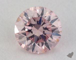 round0.22 Carat fancy light pink